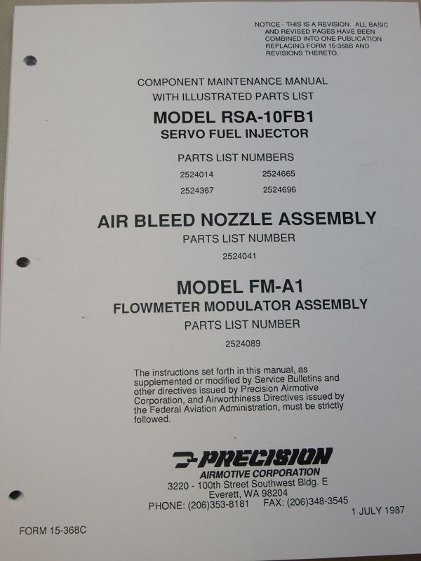 MANUAL, RS-10FB1, OVERHAUL