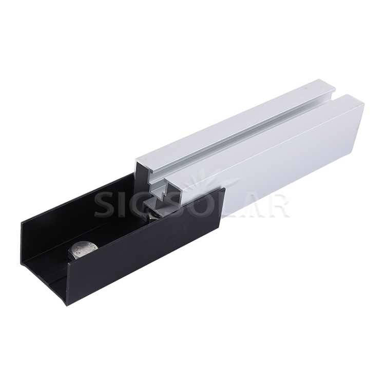 Solar Metal Roof Mounting Rail