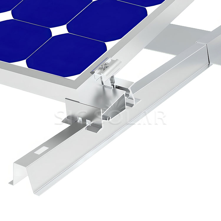 Flat Roof Ballasted Solar Mounting System