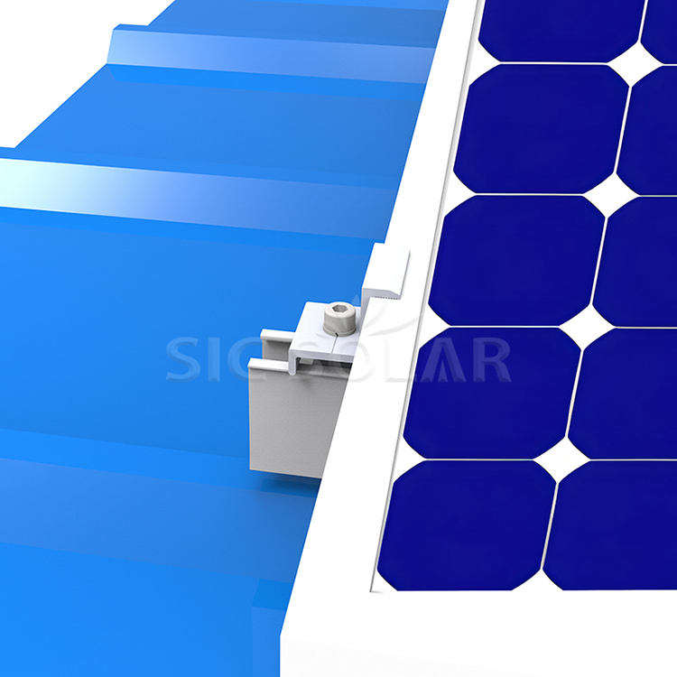 Solar Trapezoidal Metal Roof Mounting