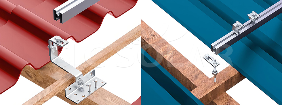 Roof Rail Mounting Brackets