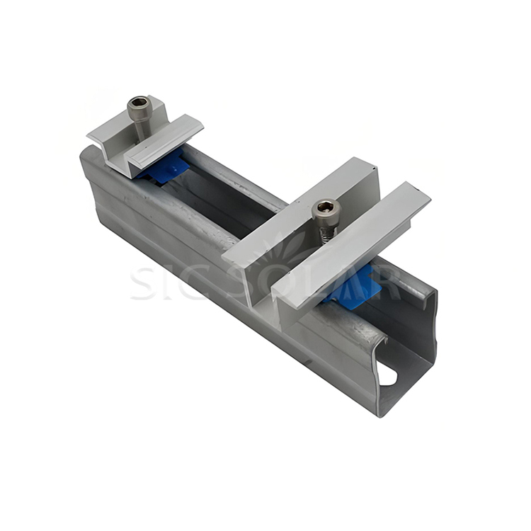 C Steel Solar Mounting Rail