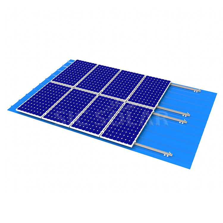 Solar Trapezoidal Metal Roof Mounting