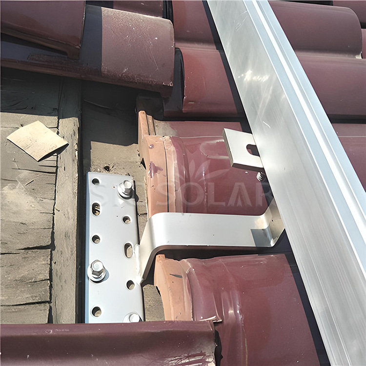 Ceramic Tile Solar Roof Hook
