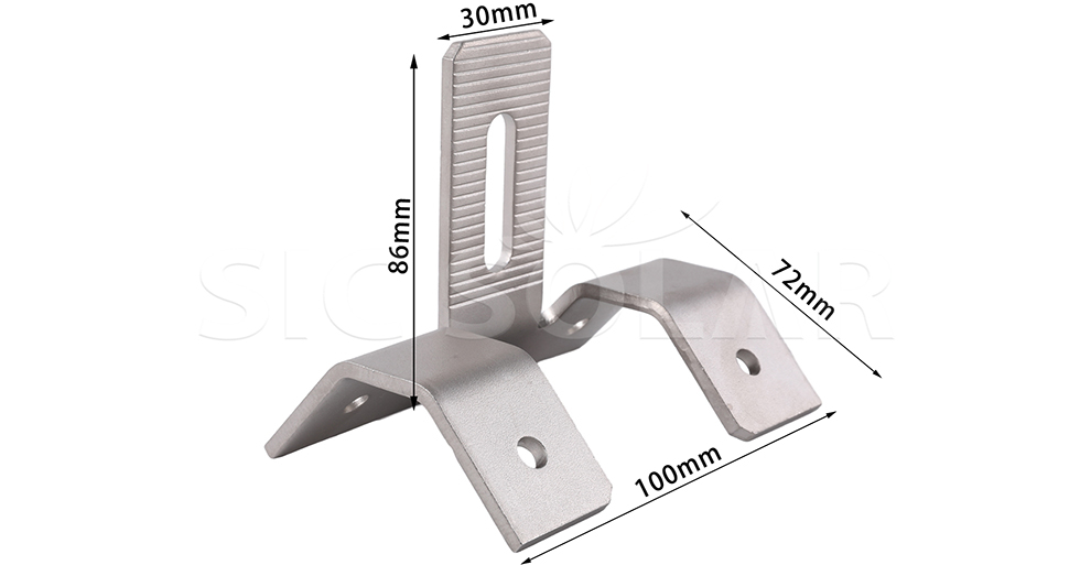 Solar Tin Metal Roof Clamp Kit