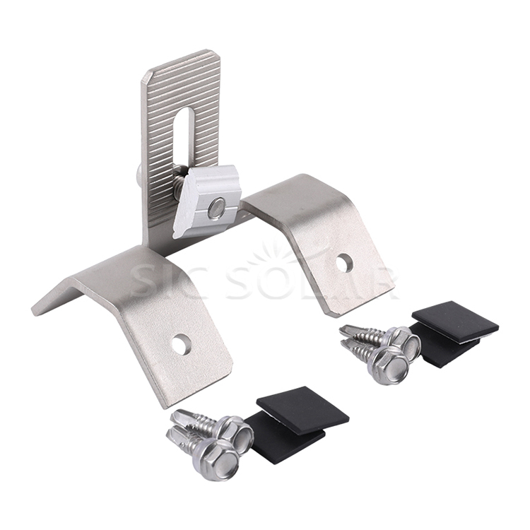 Solar Trapezoidal Metal Roof Mounting