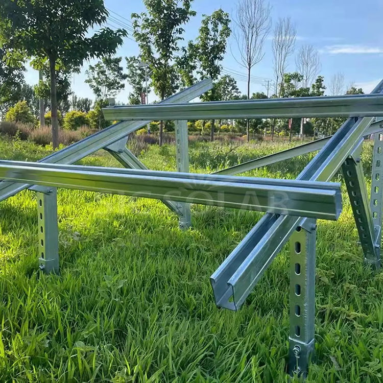 C Steel Solar Mounting Rail