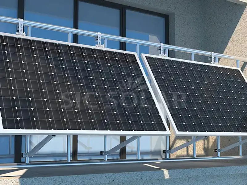 1kw Solar Bracket Balcony In Finland