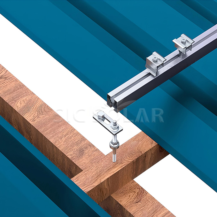 Solar Metal Roof Mounting Rail
