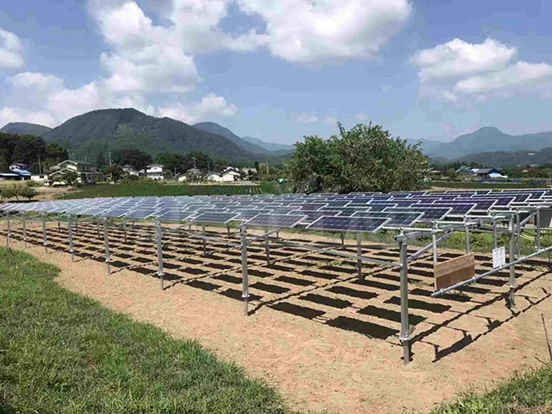 80KW Pv Agricultural Solar Mounting System In Chile