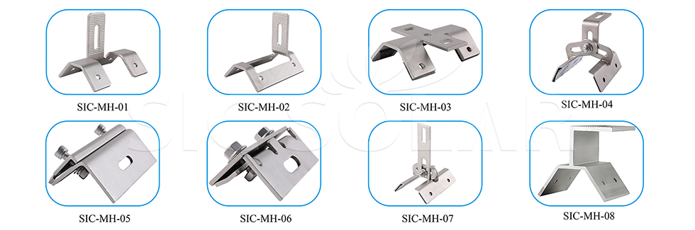 Tin Roof Solar Panel Clamps