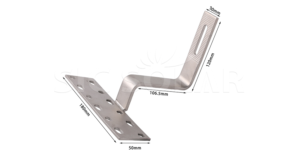 Shingle Solar Mount Tile Roof Hook