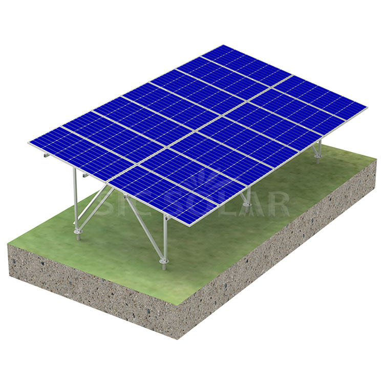 Aluminum Ground Mount Solar Racking Systems