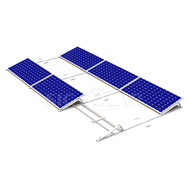 Adjustable Ballasted Triangle Solar Brackets
