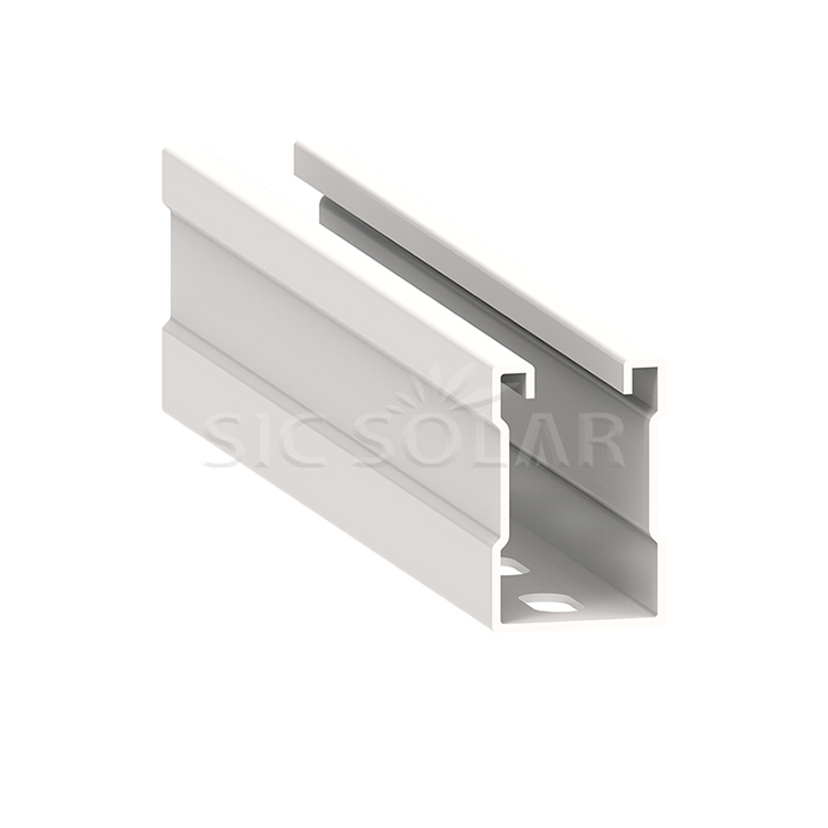 C Steel Solar Mounting Rail