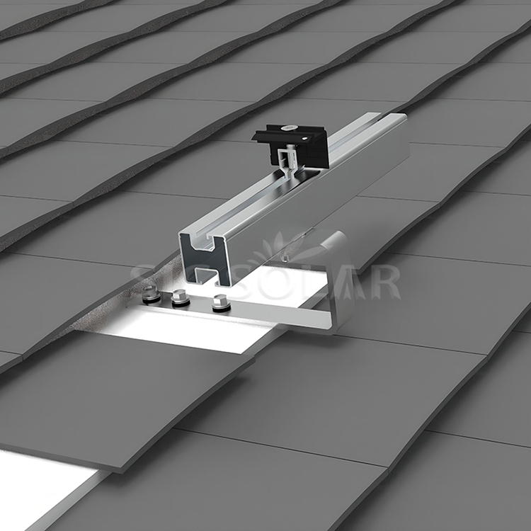 Slate Tile Solar Roof Hook