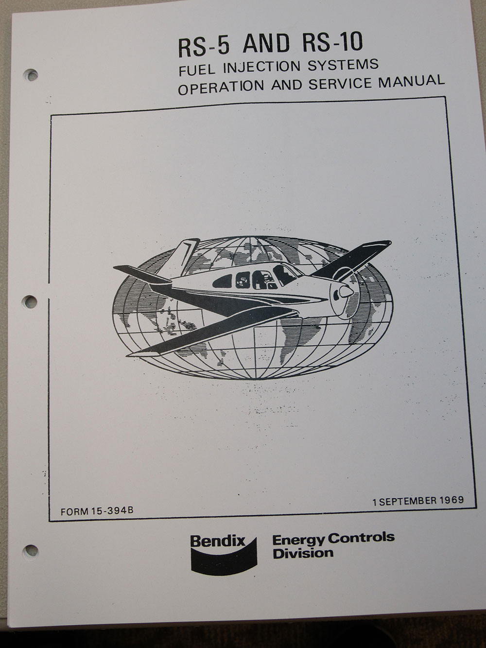 MANUAL, RS-5/10, OPS & SERVICE
